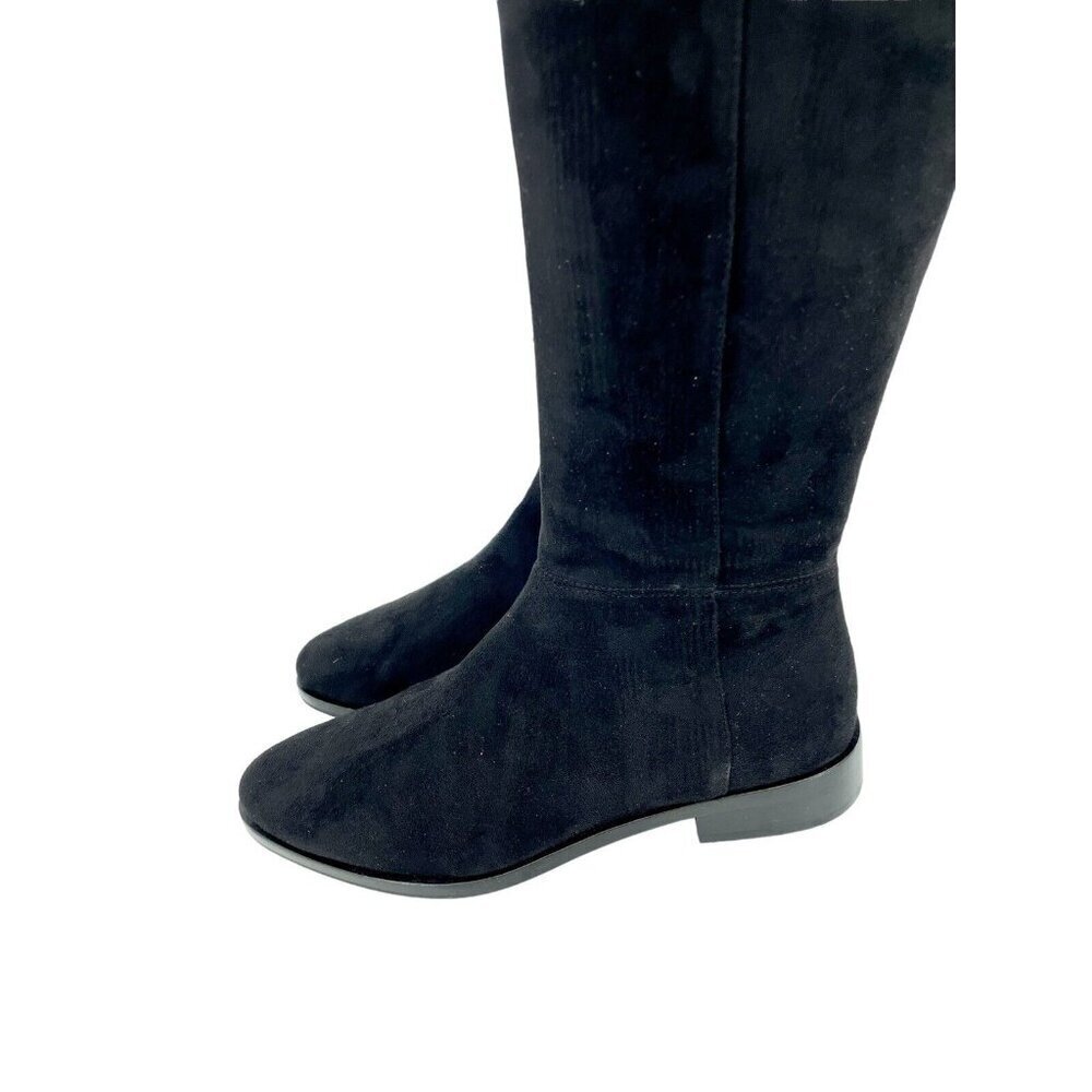 Vince Camuto Hailie Black Faux Suede Over the Knee Boots SZ 7.5 New - Picture 2 of 11